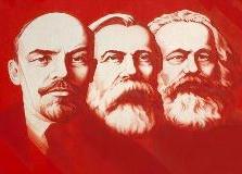Ленин, Фридрих Энгельс, Карл Маркс